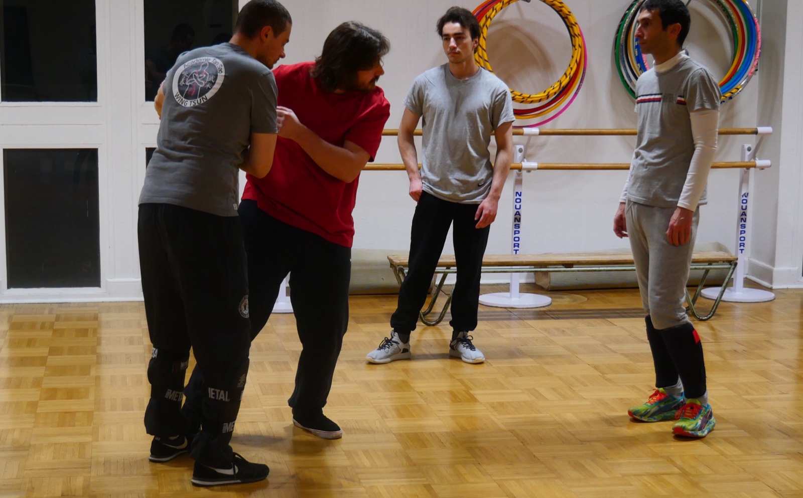 Cours de Wing Tsun à l’Association Tan Sao